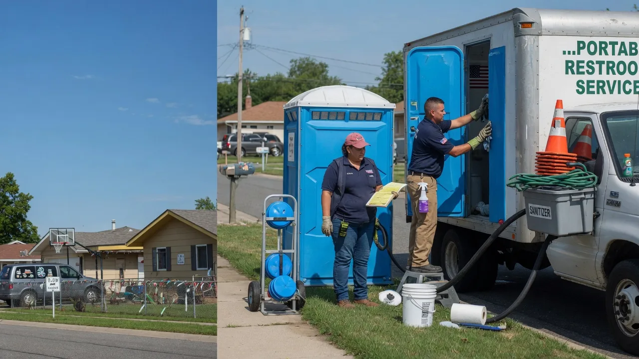 Portable Toilet Rental in Richland, IA near me